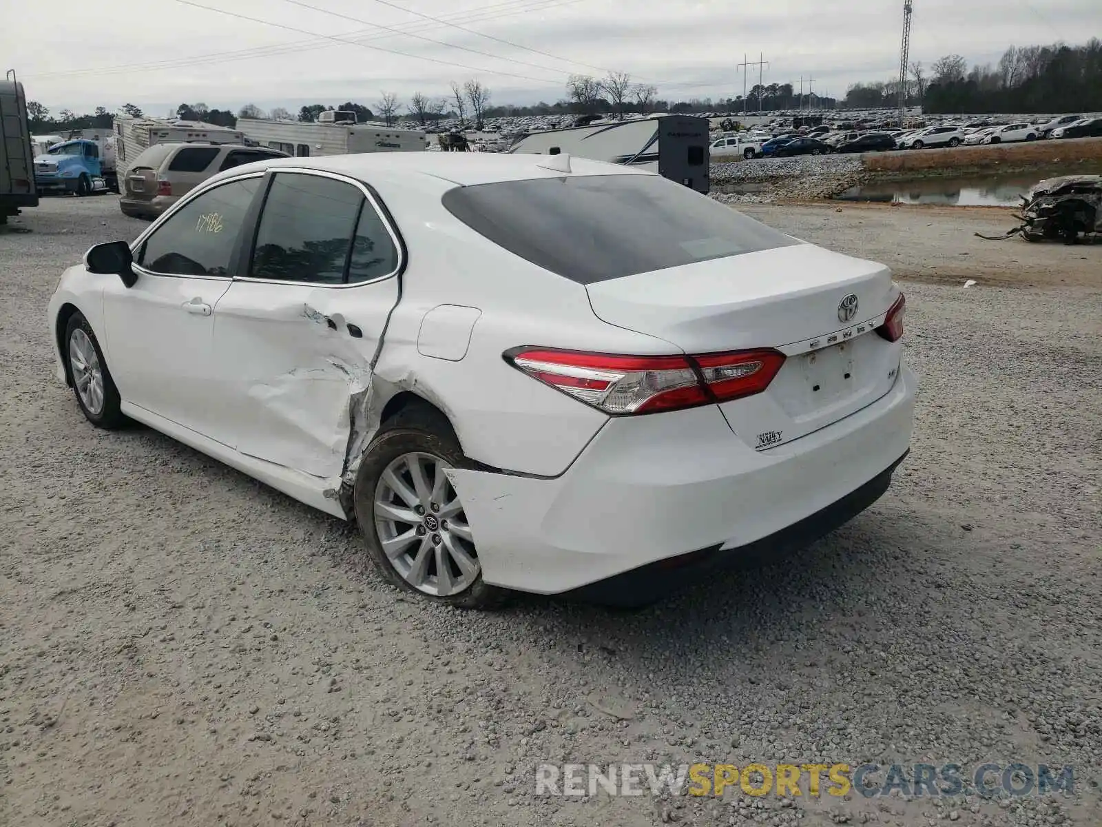 3 Photograph of a damaged car 4T1B11HK3KU173083 TOYOTA CAMRY 2019