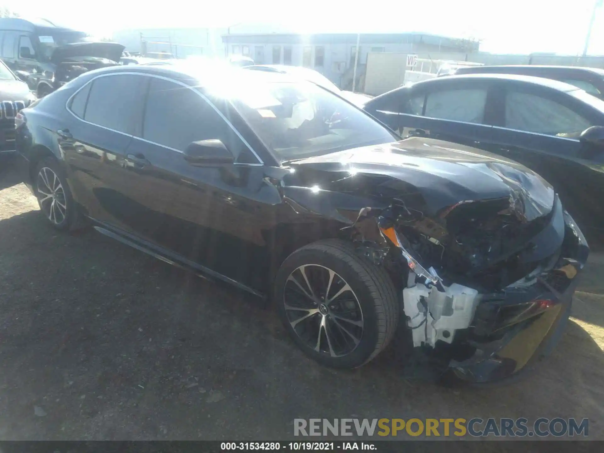 1 Photograph of a damaged car 4T1B11HK3KU176310 TOYOTA CAMRY 2019