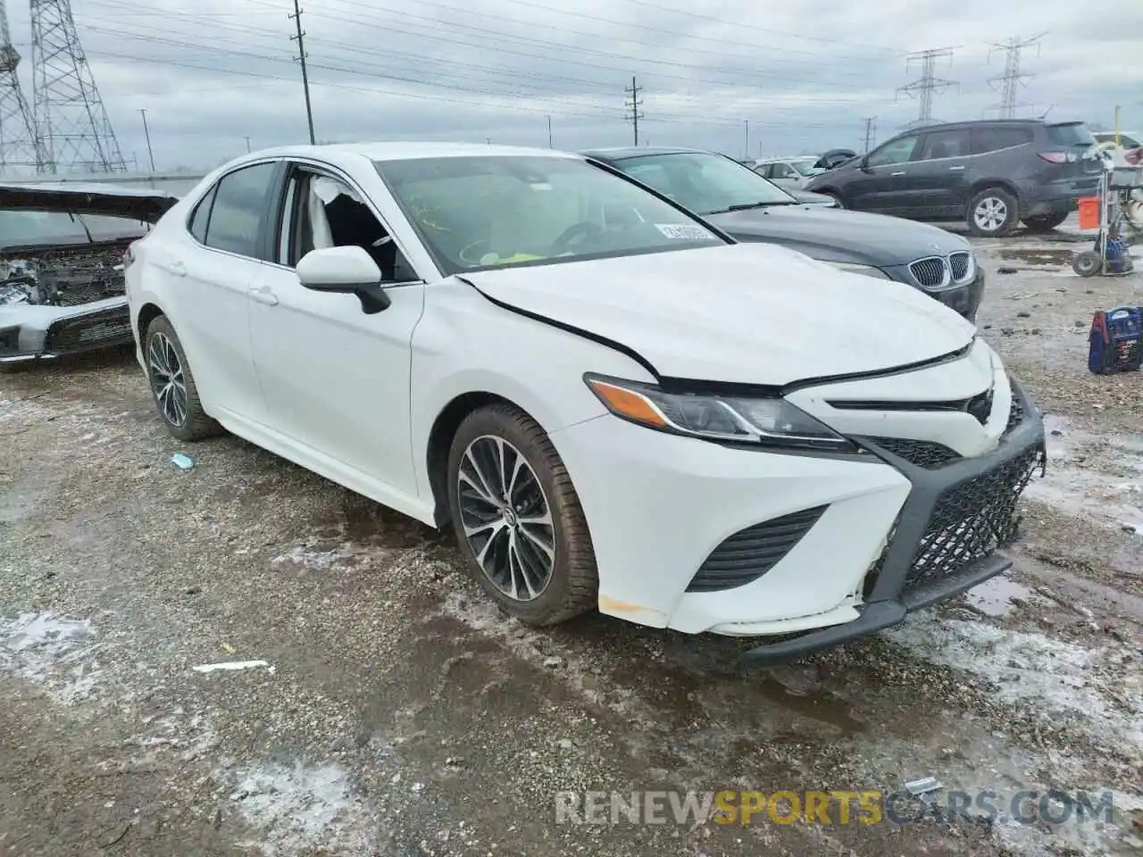 1 Photograph of a damaged car 4T1B11HK3KU176632 TOYOTA CAMRY 2019