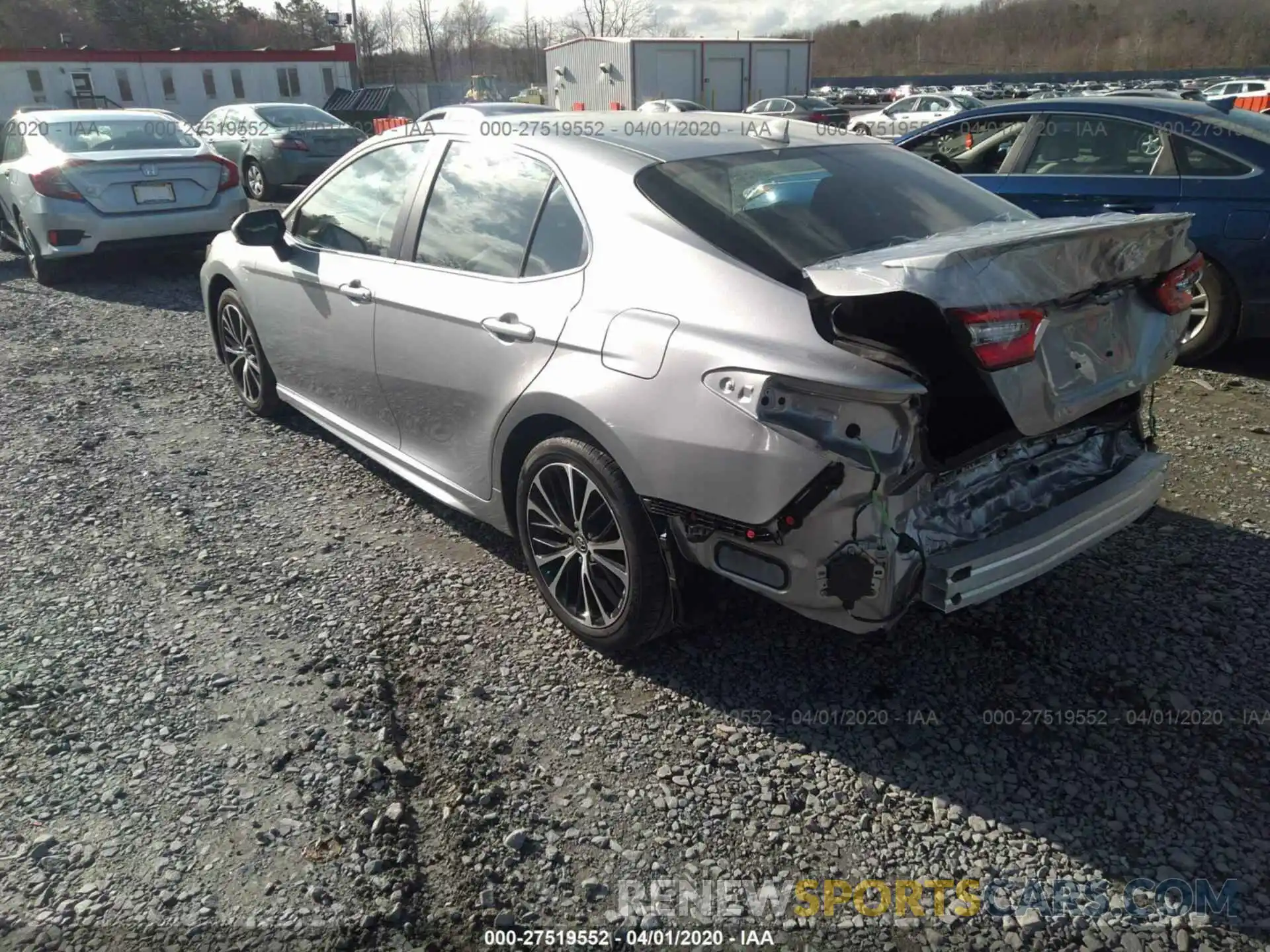 3 Photograph of a damaged car 4T1B11HK3KU177828 TOYOTA CAMRY 2019