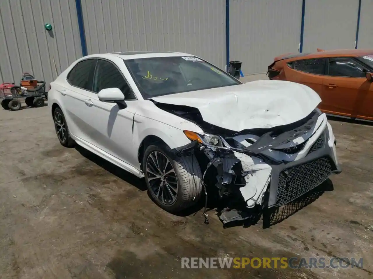 1 Photograph of a damaged car 4T1B11HK3KU178266 TOYOTA CAMRY 2019