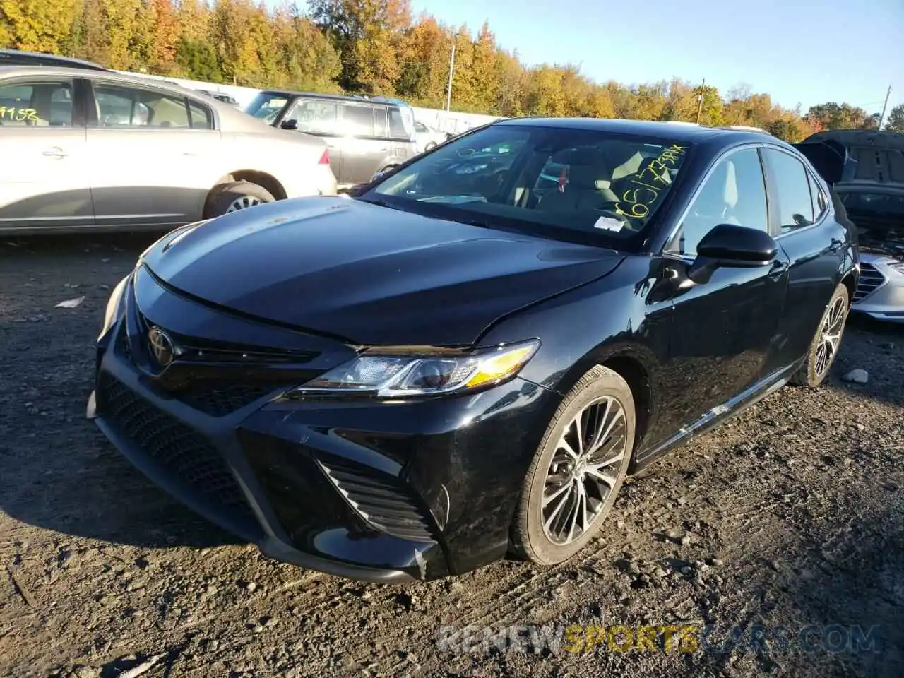 2 Photograph of a damaged car 4T1B11HK3KU178333 TOYOTA CAMRY 2019