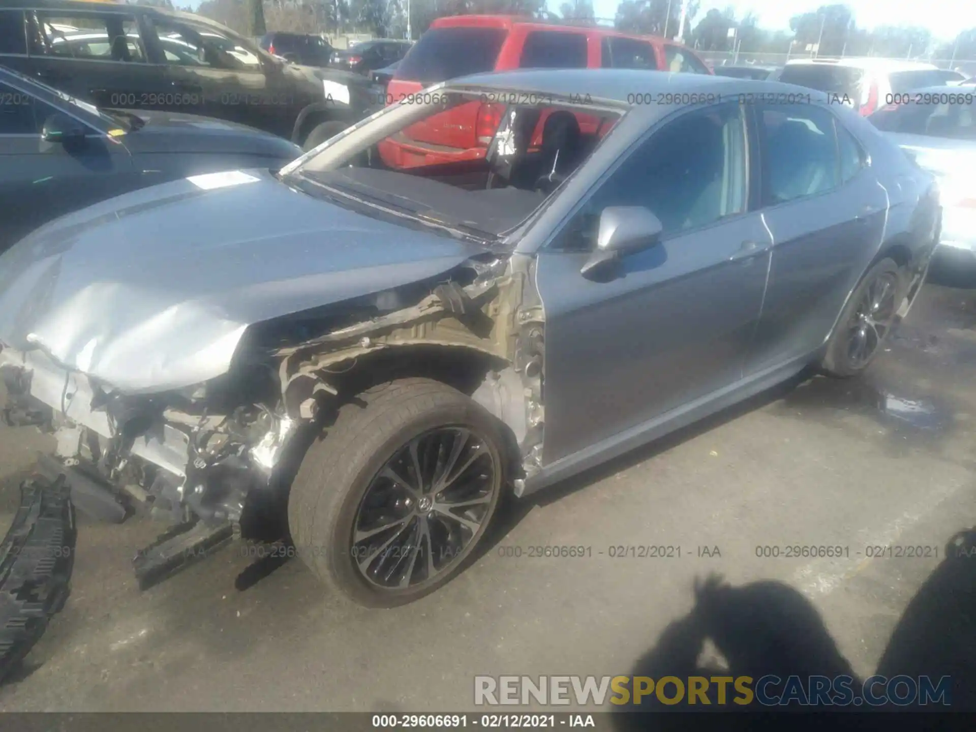 2 Photograph of a damaged car 4T1B11HK3KU179403 TOYOTA CAMRY 2019