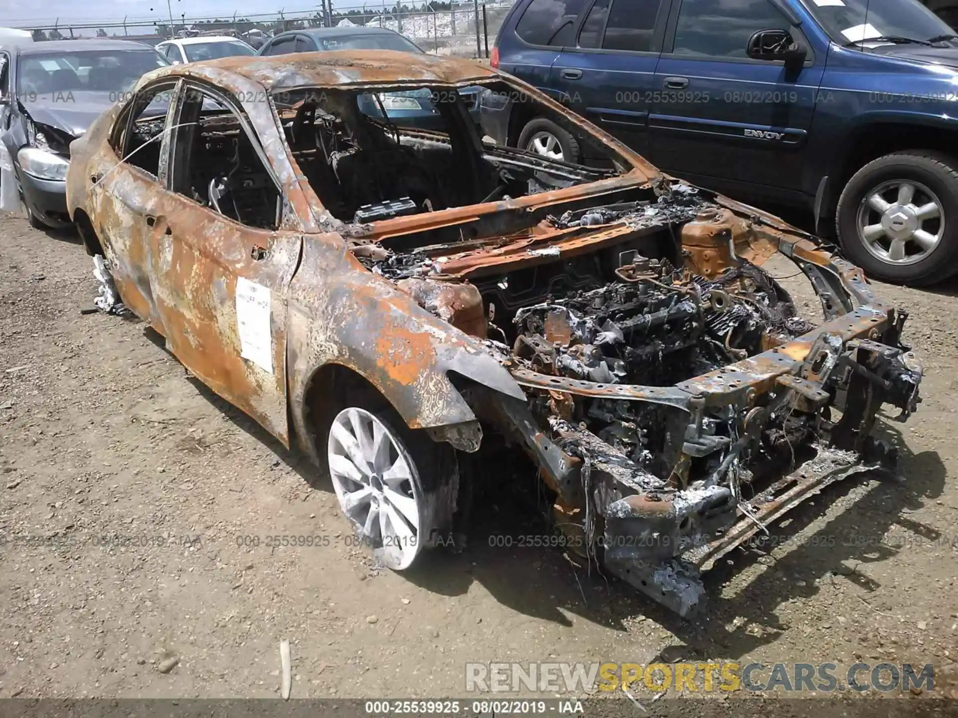 1 Photograph of a damaged car 4T1B11HK3KU179532 TOYOTA CAMRY 2019