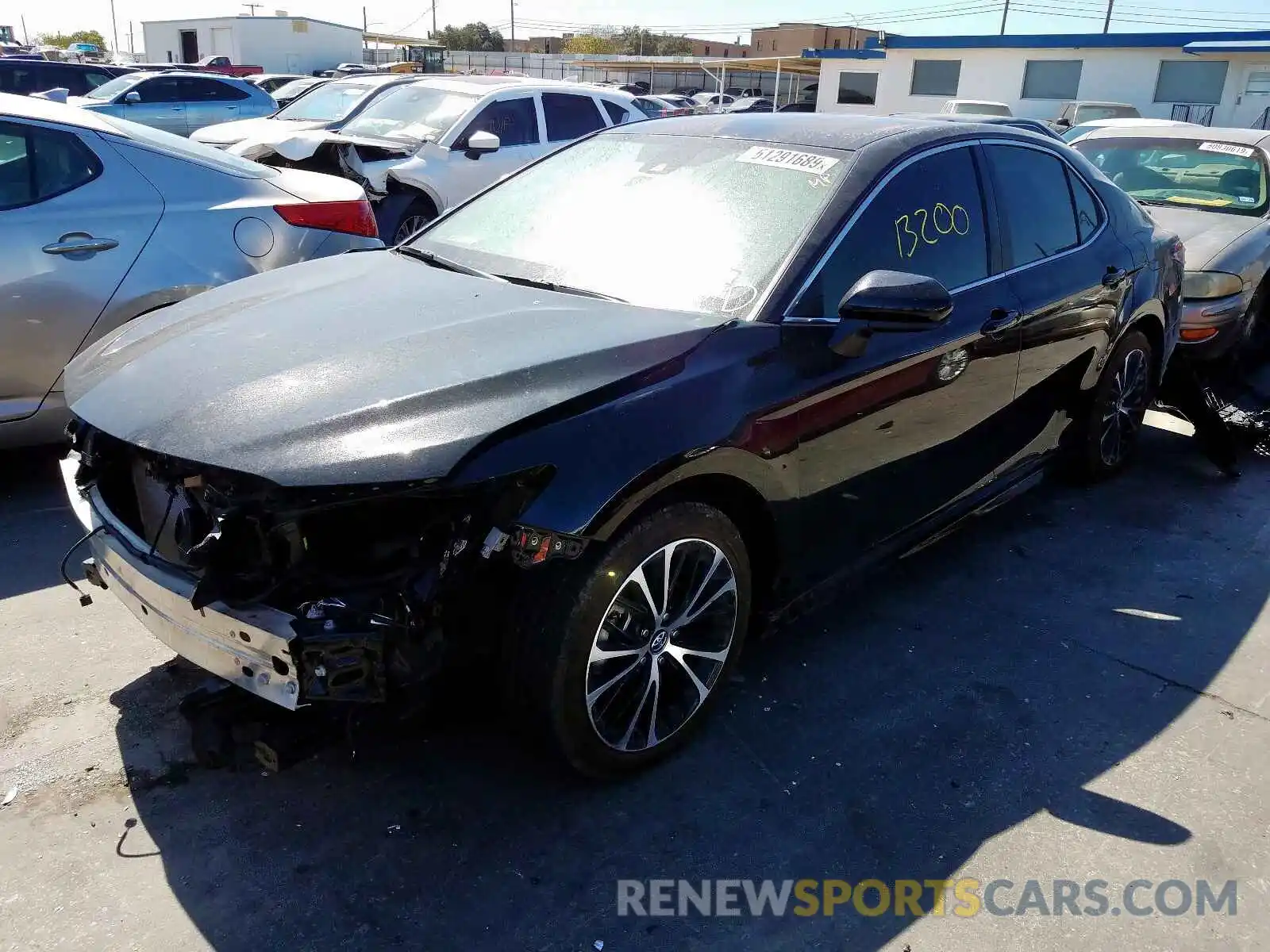 2 Photograph of a damaged car 4T1B11HK3KU179904 TOYOTA CAMRY 2019