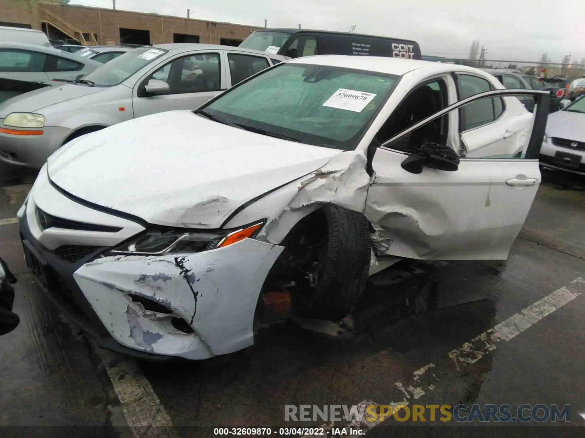 2 Photograph of a damaged car 4T1B11HK3KU179921 TOYOTA CAMRY 2019