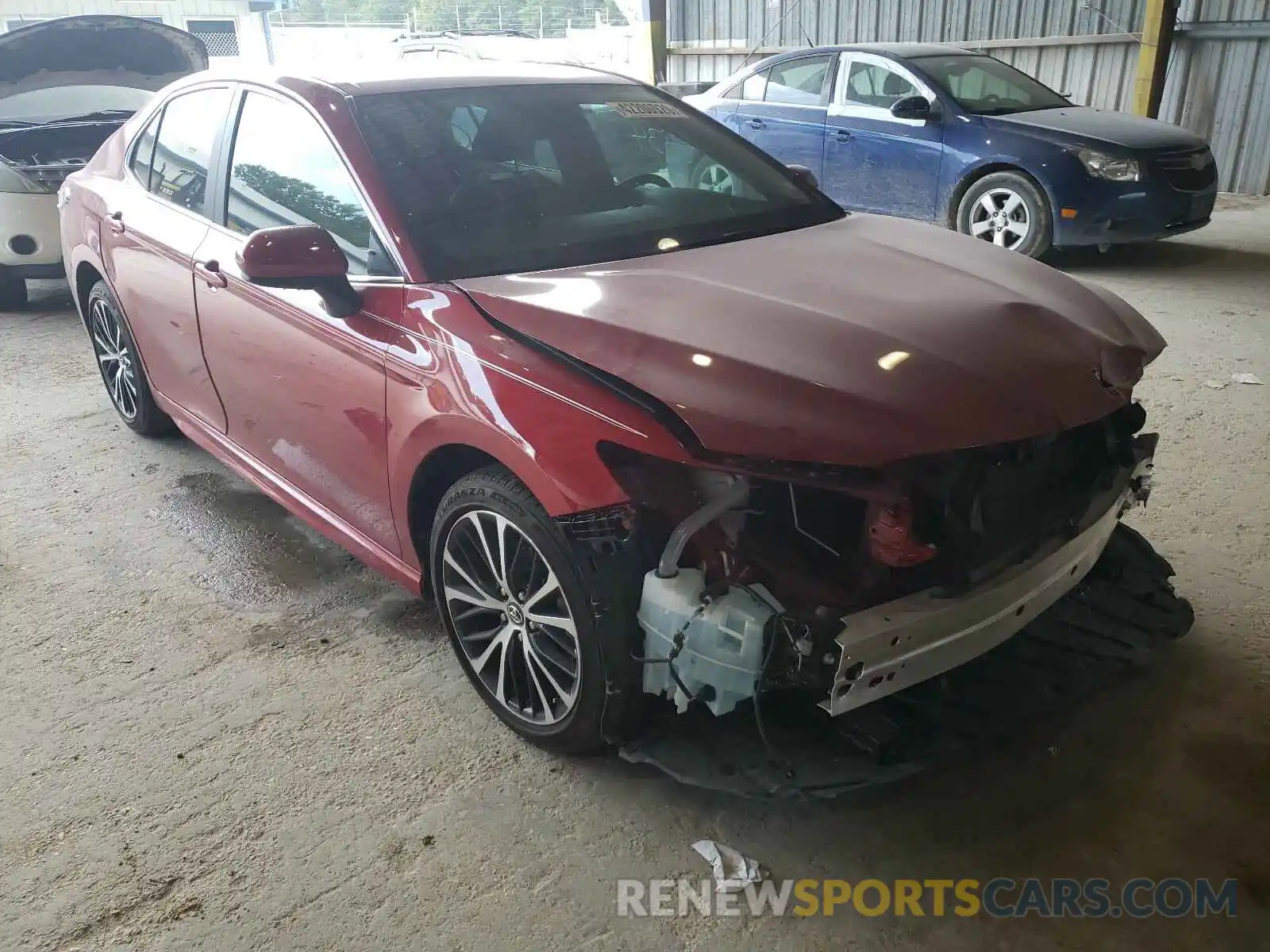 1 Photograph of a damaged car 4T1B11HK3KU179949 TOYOTA CAMRY 2019