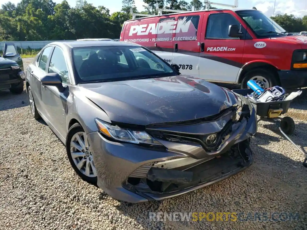 1 Photograph of a damaged car 4T1B11HK3KU180499 TOYOTA CAMRY 2019