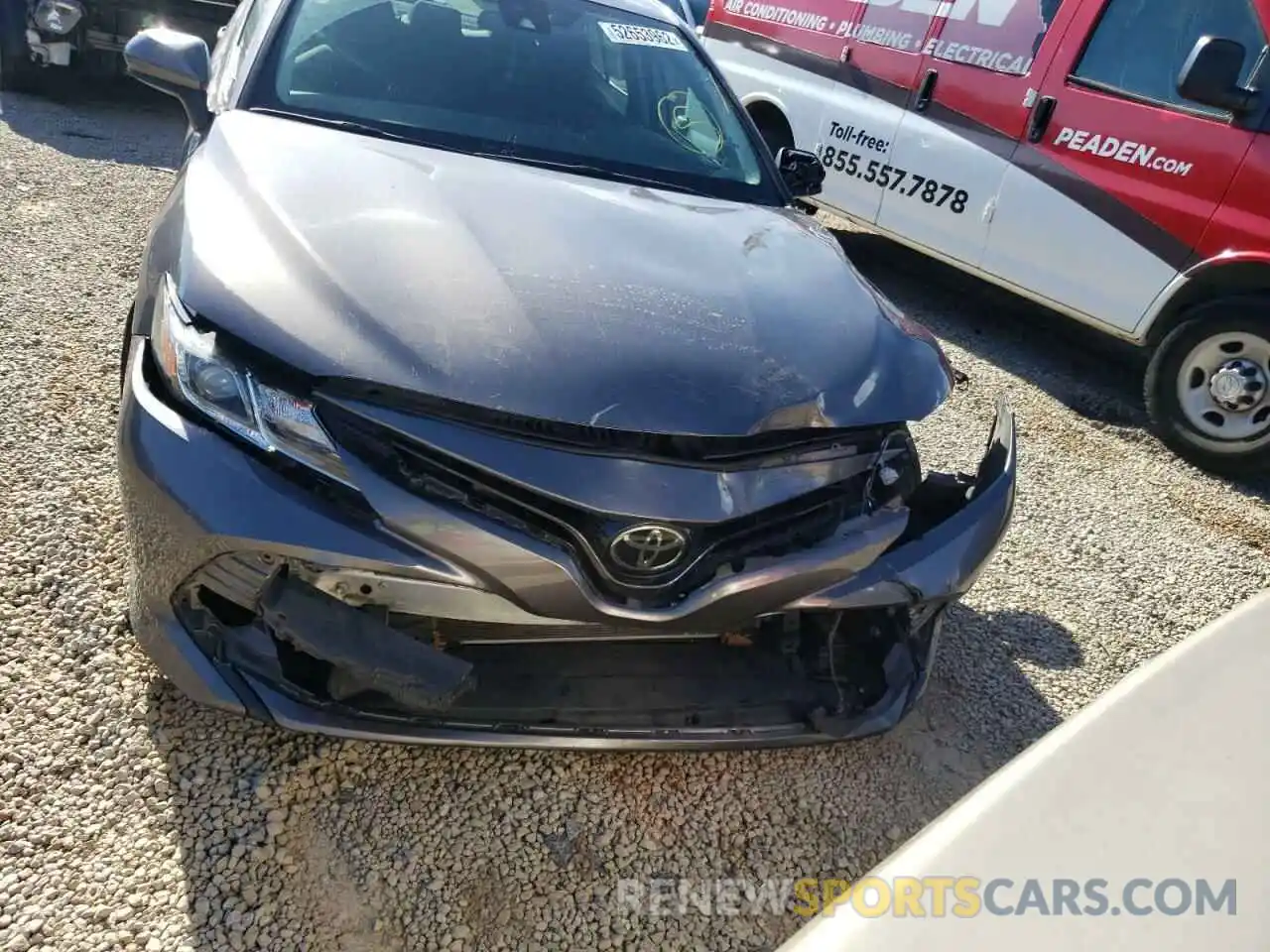 9 Photograph of a damaged car 4T1B11HK3KU180499 TOYOTA CAMRY 2019