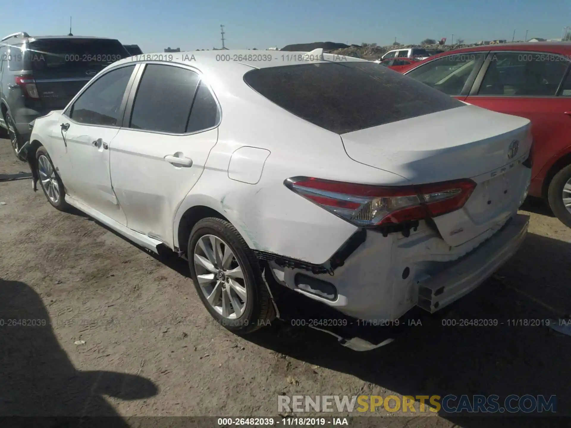 3 Photograph of a damaged car 4T1B11HK3KU181376 TOYOTA CAMRY 2019