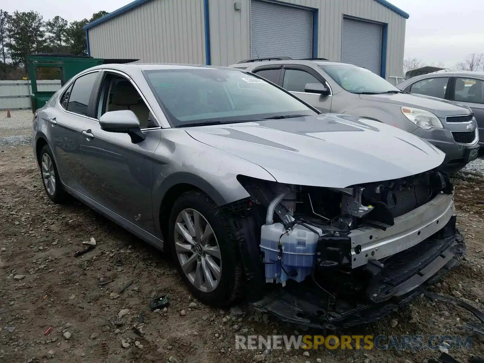 1 Photograph of a damaged car 4T1B11HK3KU181605 TOYOTA CAMRY 2019