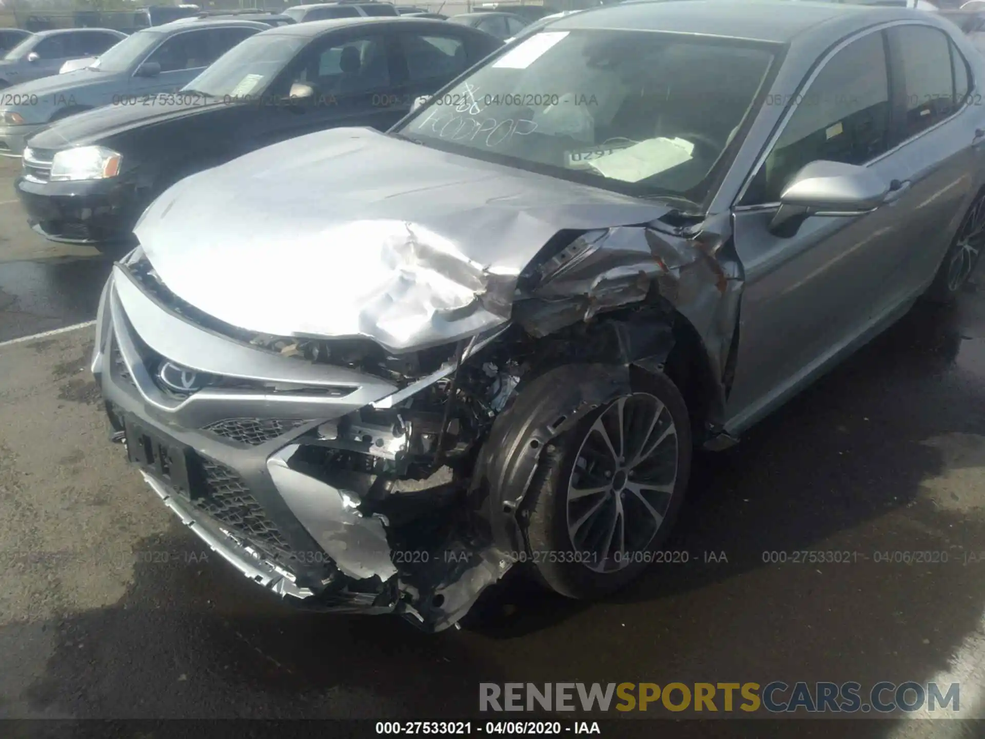 6 Photograph of a damaged car 4T1B11HK3KU183953 TOYOTA CAMRY 2019