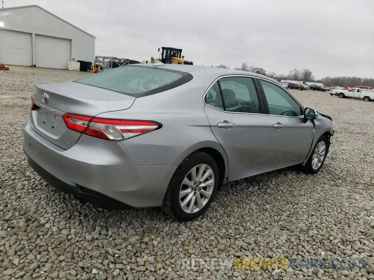 4 Photograph of a damaged car 4T1B11HK3KU184990 TOYOTA CAMRY 2019