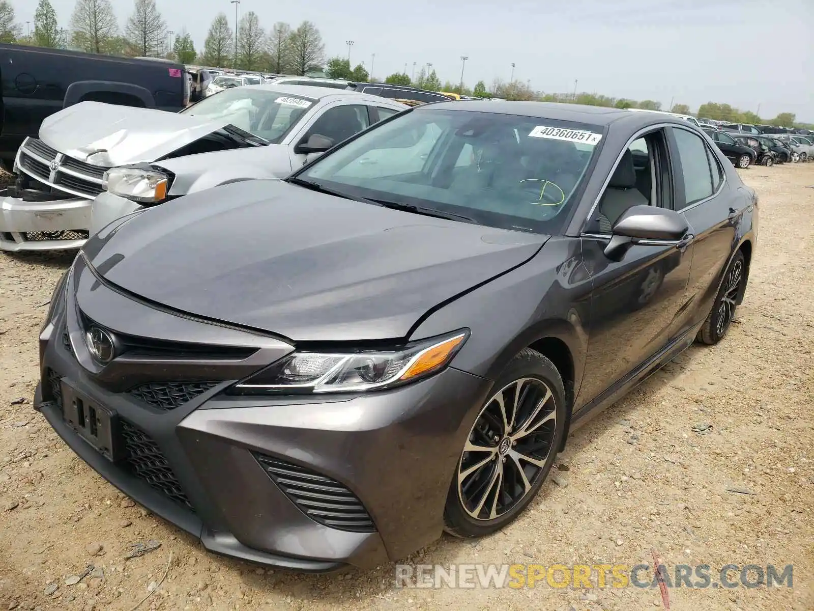 2 Photograph of a damaged car 4T1B11HK3KU185458 TOYOTA CAMRY 2019