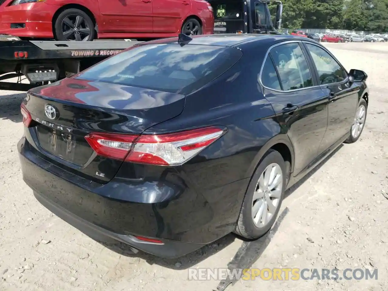 4 Photograph of a damaged car 4T1B11HK3KU185556 TOYOTA CAMRY 2019