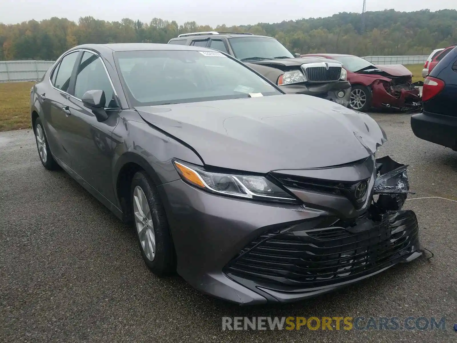 1 Photograph of a damaged car 4T1B11HK3KU186058 TOYOTA CAMRY 2019