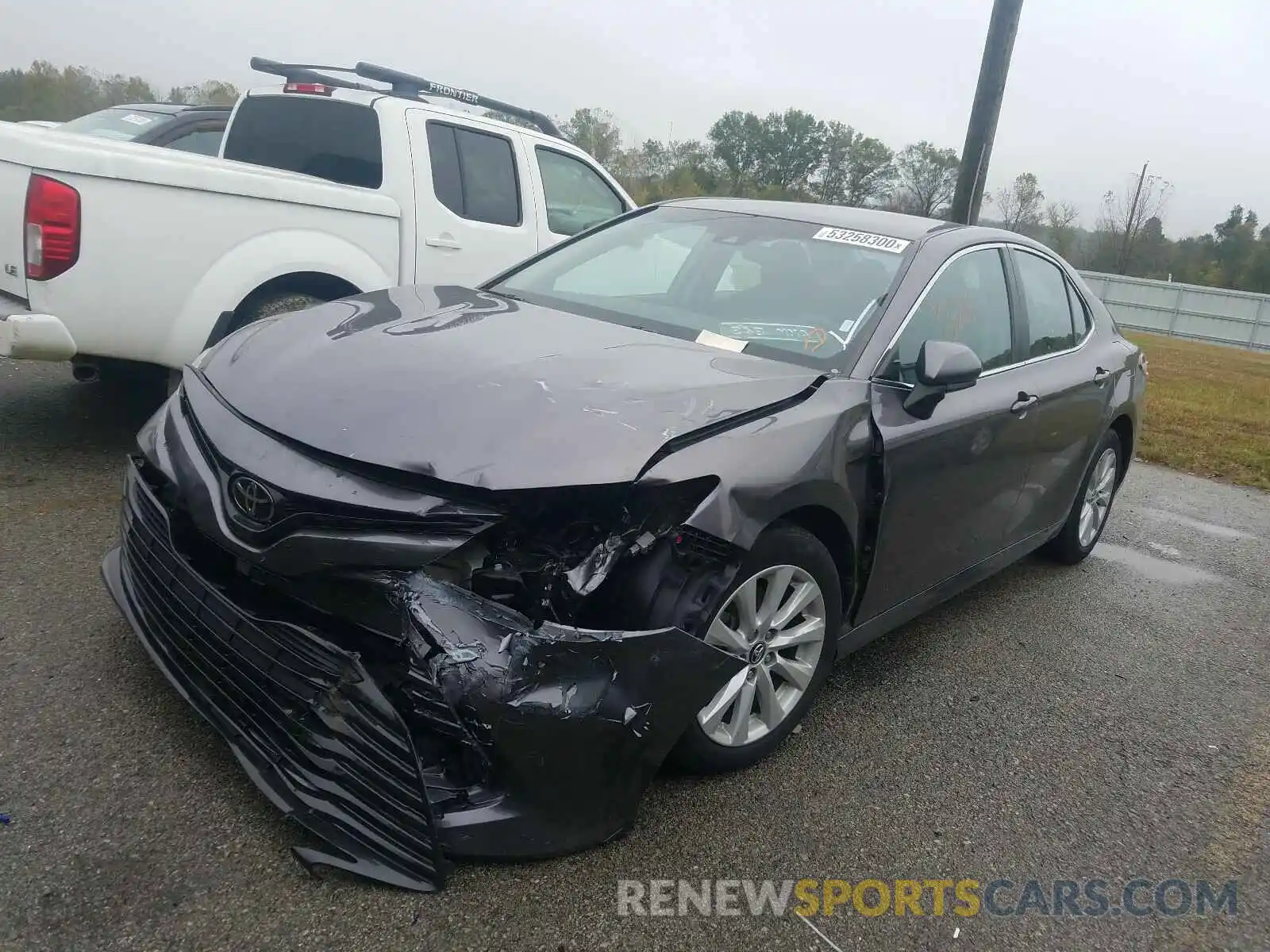 2 Photograph of a damaged car 4T1B11HK3KU186058 TOYOTA CAMRY 2019