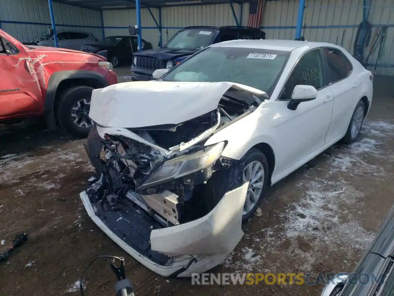 2 Фотография поврежденного автомобиля 4T1B11HK3KU186254 TOYOTA CAMRY 2019