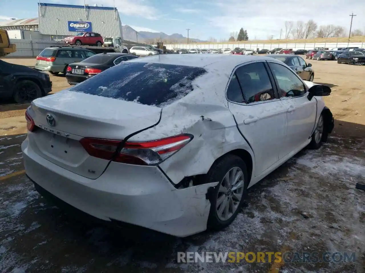 4 Photograph of a damaged car 4T1B11HK3KU186254 TOYOTA CAMRY 2019