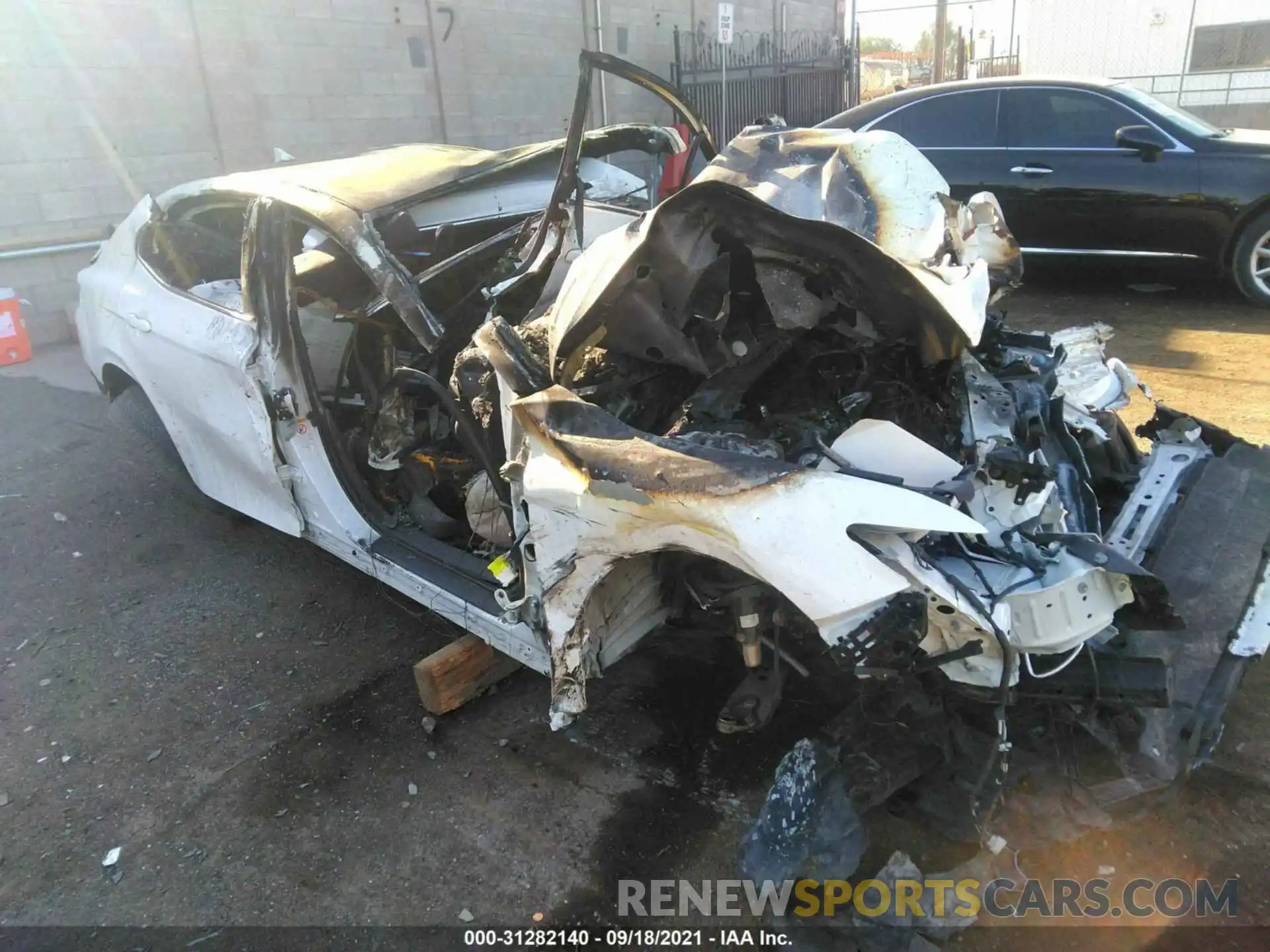 1 Photograph of a damaged car 4T1B11HK3KU186576 TOYOTA CAMRY 2019