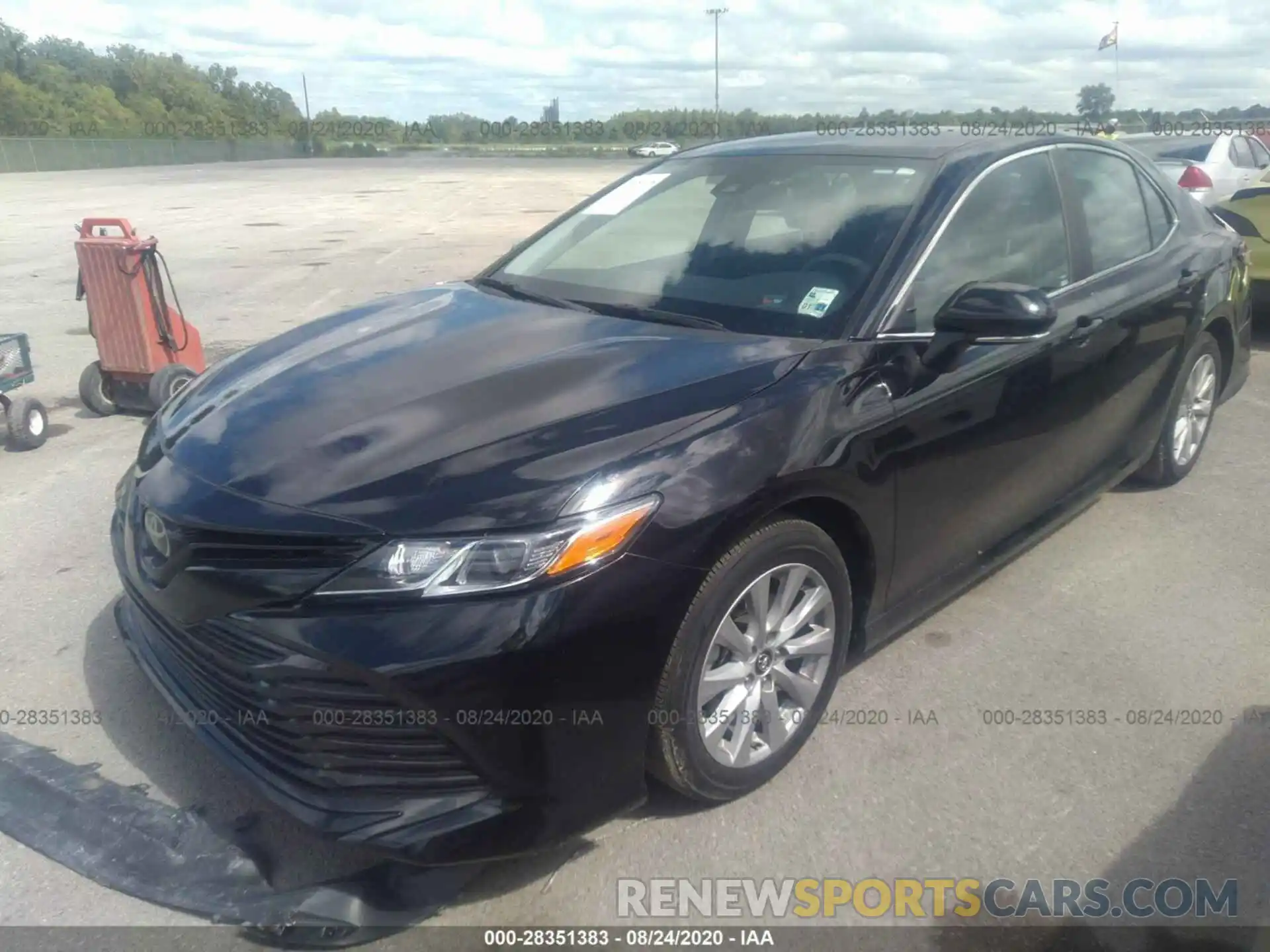 2 Photograph of a damaged car 4T1B11HK3KU186979 TOYOTA CAMRY 2019