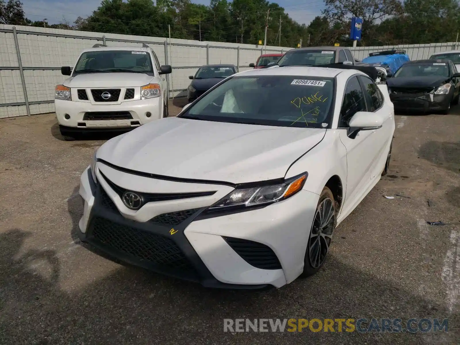 2 Photograph of a damaged car 4T1B11HK3KU187940 TOYOTA CAMRY 2019