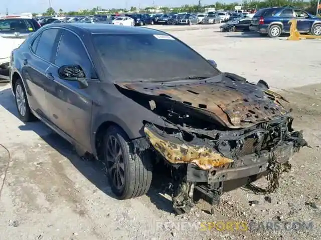 1 Photograph of a damaged car 4T1B11HK3KU188327 TOYOTA CAMRY 2019