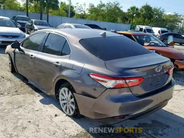 3 Photograph of a damaged car 4T1B11HK3KU188327 TOYOTA CAMRY 2019