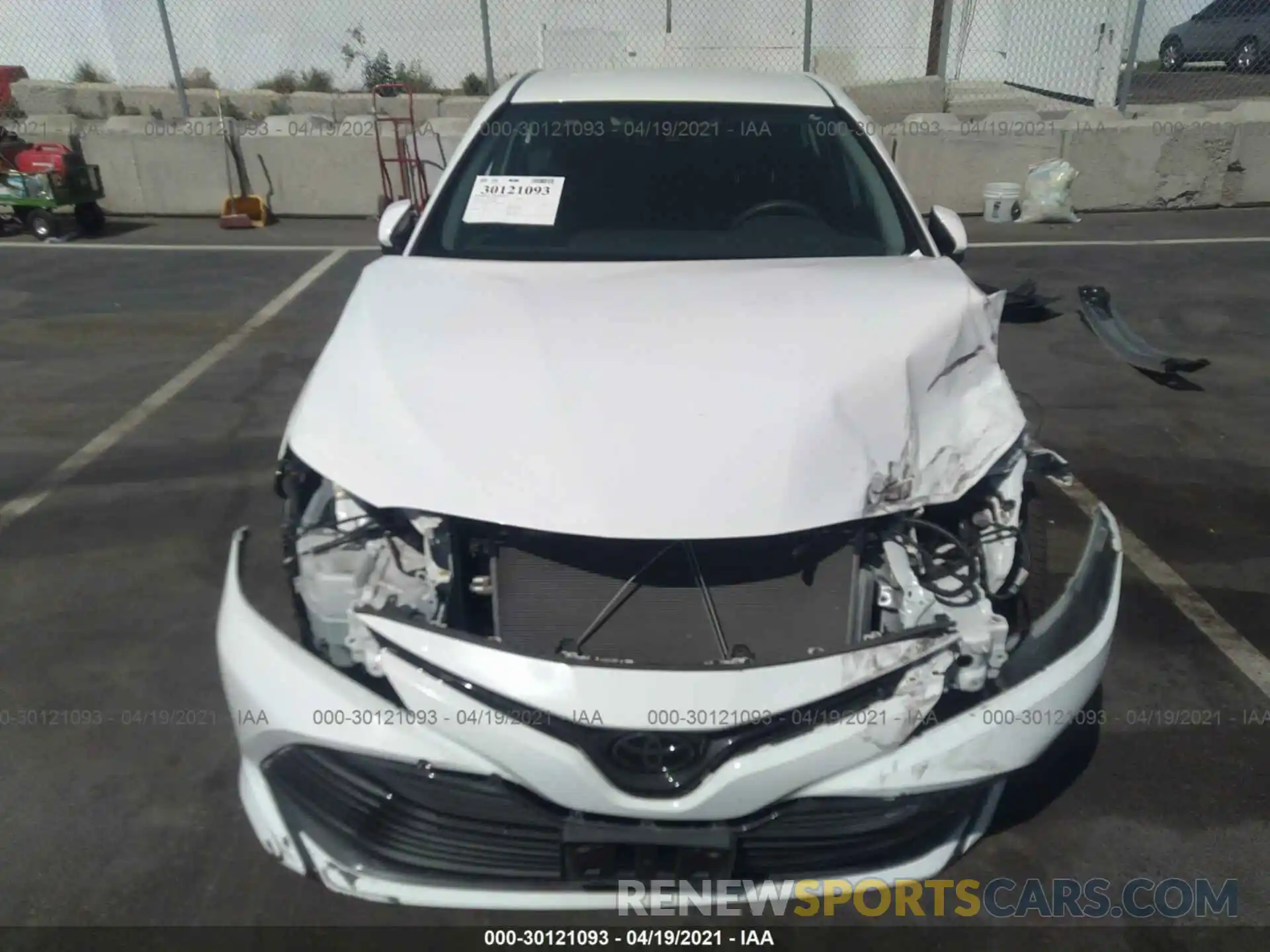 6 Photograph of a damaged car 4T1B11HK3KU188683 TOYOTA CAMRY 2019