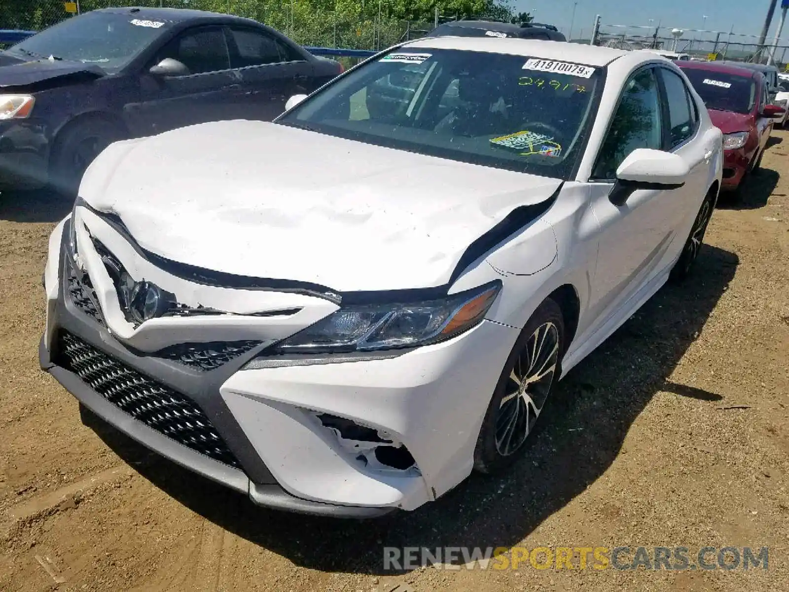 2 Photograph of a damaged car 4T1B11HK3KU189798 TOYOTA CAMRY 2019