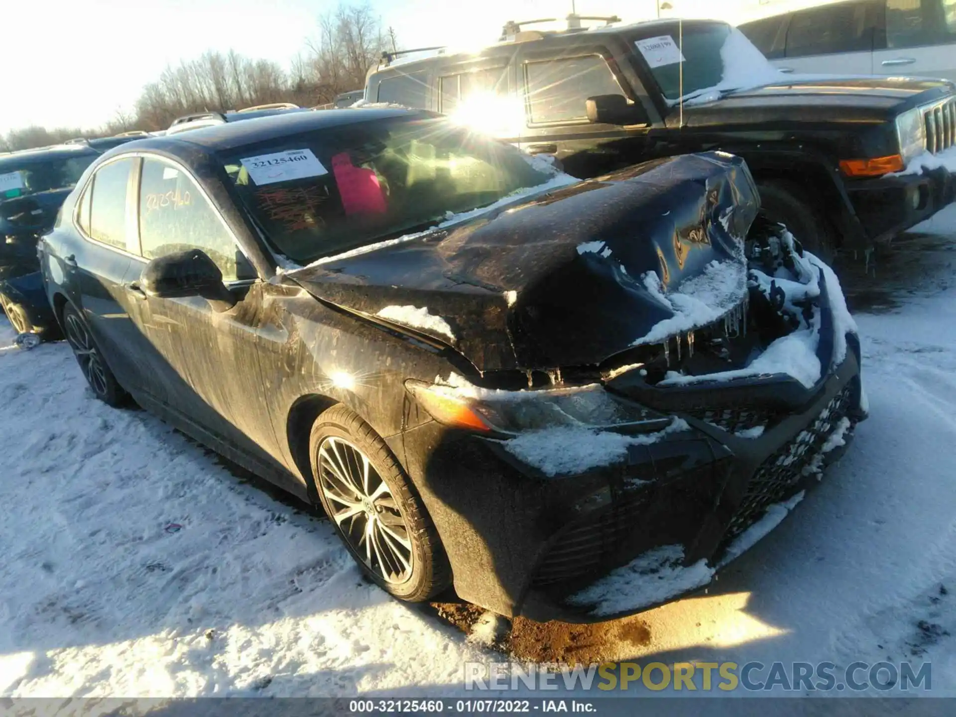 1 Photograph of a damaged car 4T1B11HK3KU189848 TOYOTA CAMRY 2019