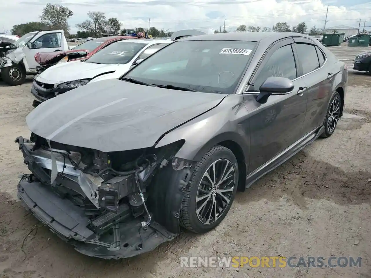 2 Photograph of a damaged car 4T1B11HK3KU190885 TOYOTA CAMRY 2019