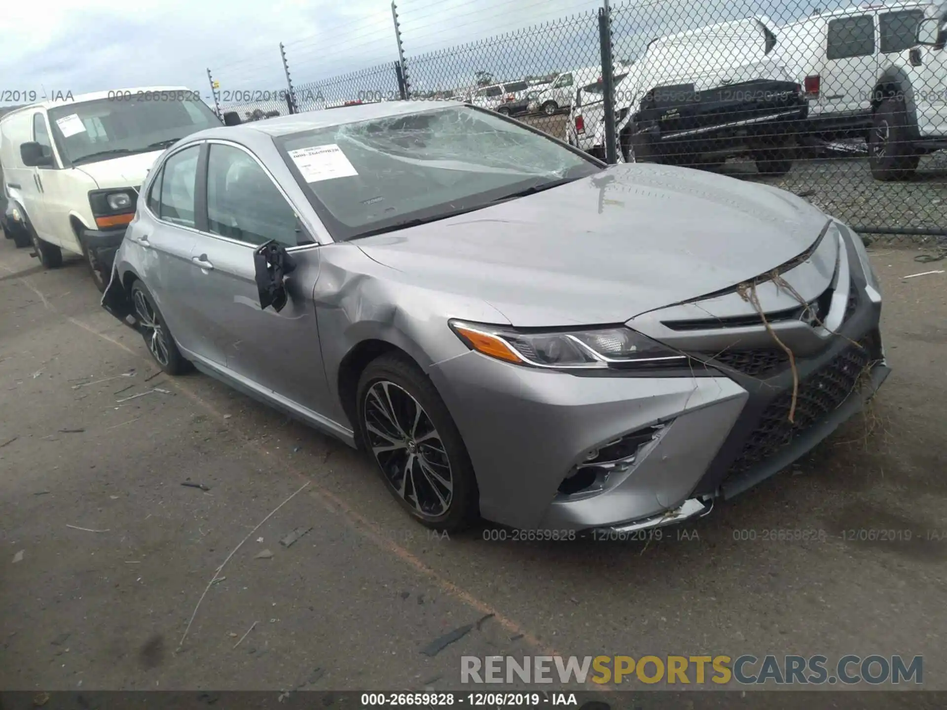 1 Photograph of a damaged car 4T1B11HK3KU190921 TOYOTA CAMRY 2019