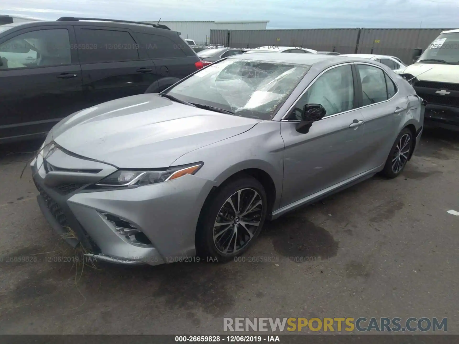 2 Photograph of a damaged car 4T1B11HK3KU190921 TOYOTA CAMRY 2019