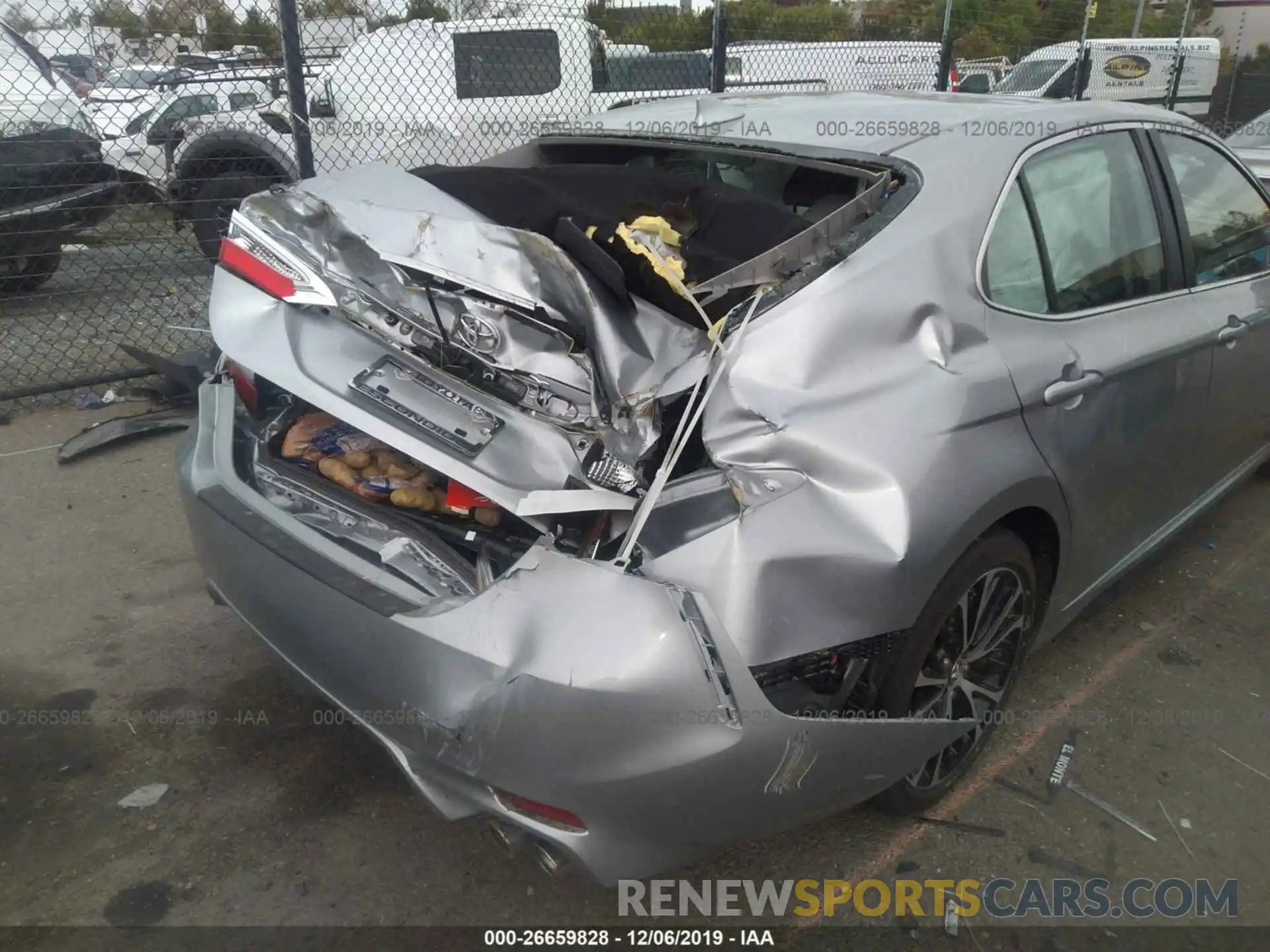 6 Photograph of a damaged car 4T1B11HK3KU190921 TOYOTA CAMRY 2019