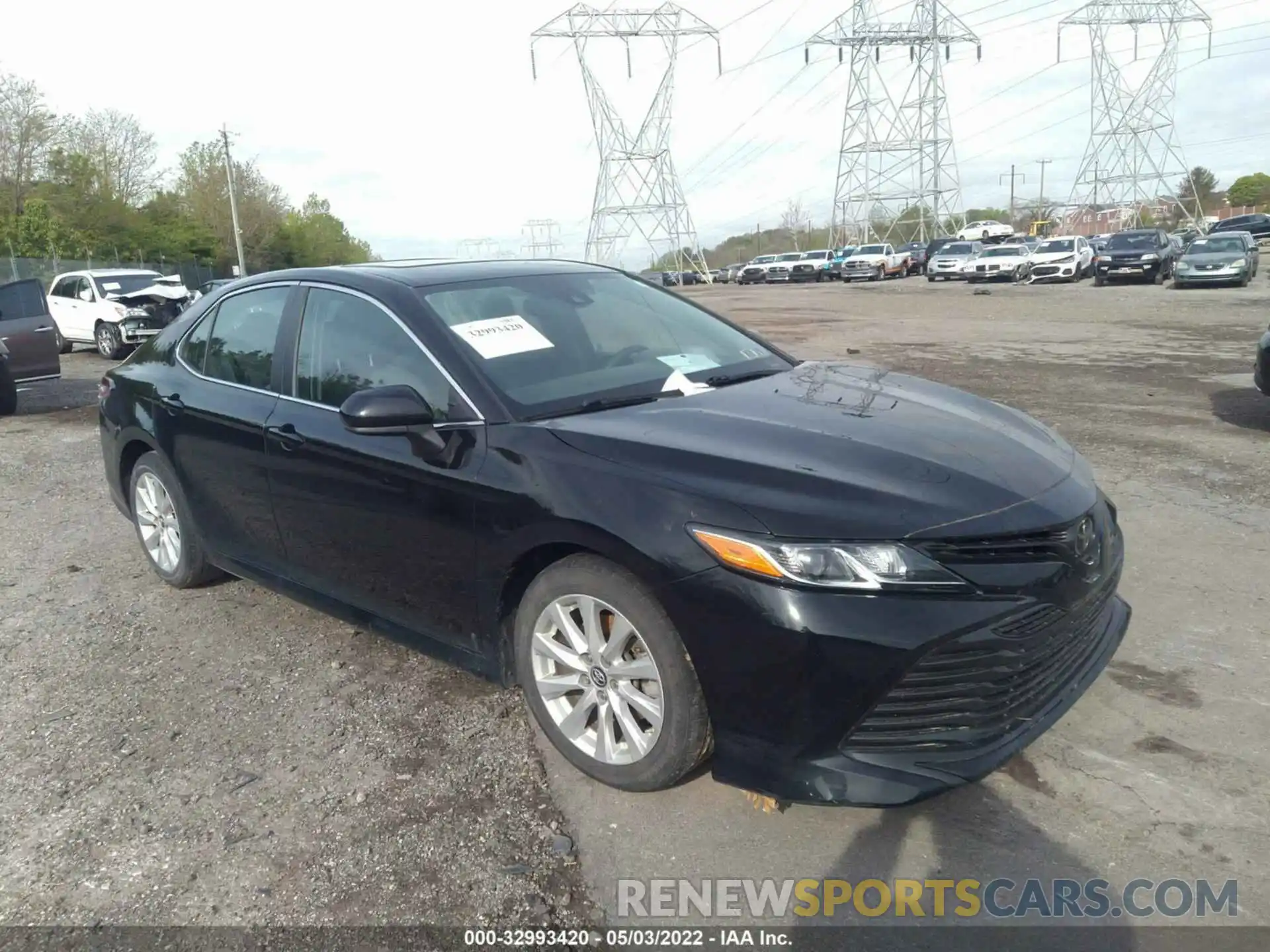 1 Photograph of a damaged car 4T1B11HK3KU191342 TOYOTA CAMRY 2019