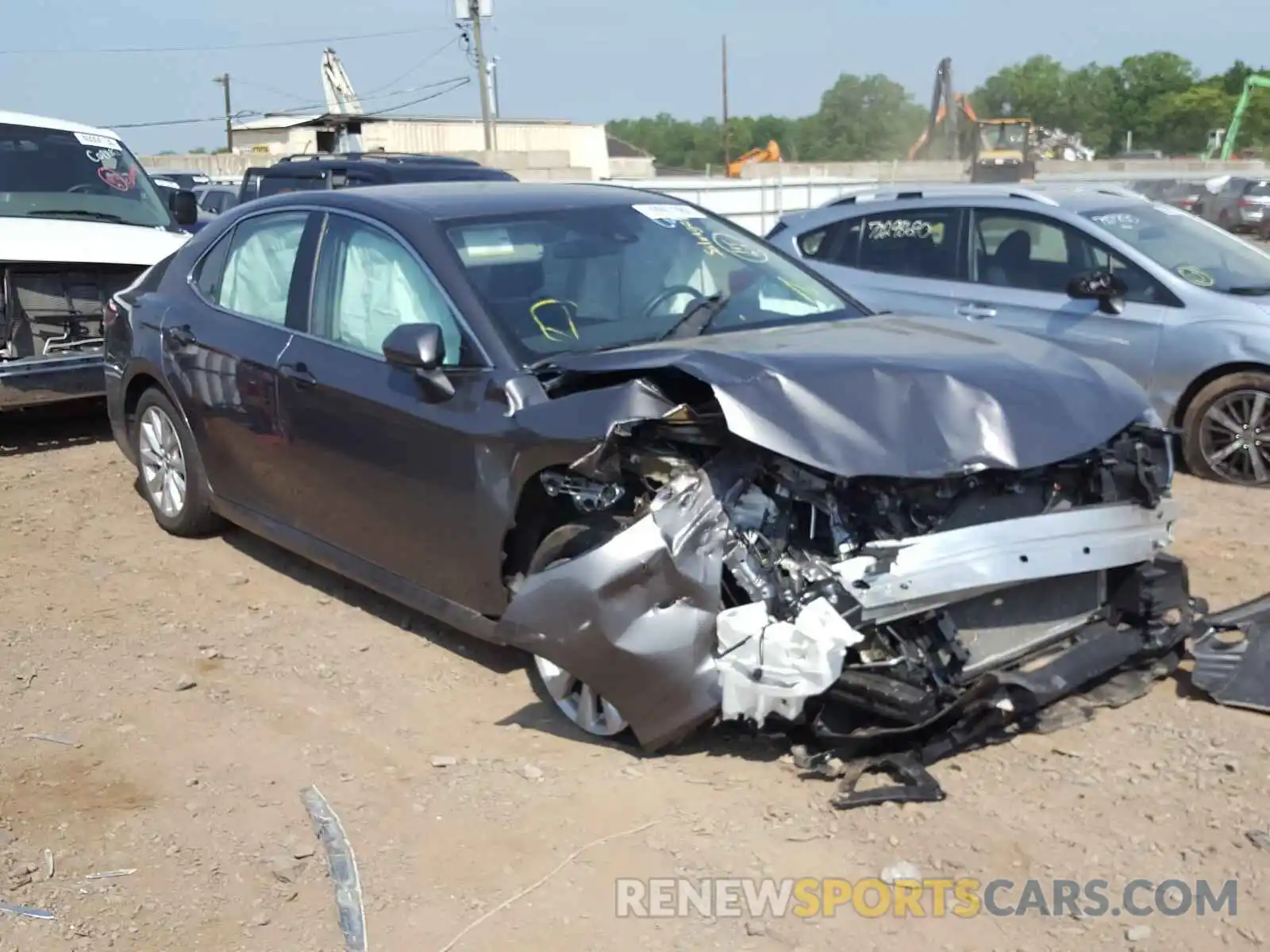 1 Photograph of a damaged car 4T1B11HK3KU193169 TOYOTA CAMRY 2019