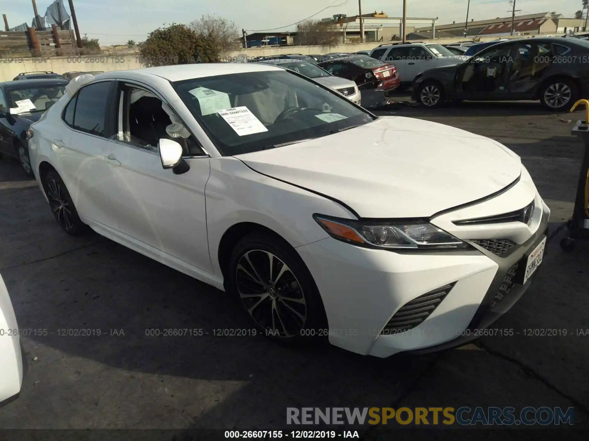 1 Photograph of a damaged car 4T1B11HK3KU193298 TOYOTA CAMRY 2019