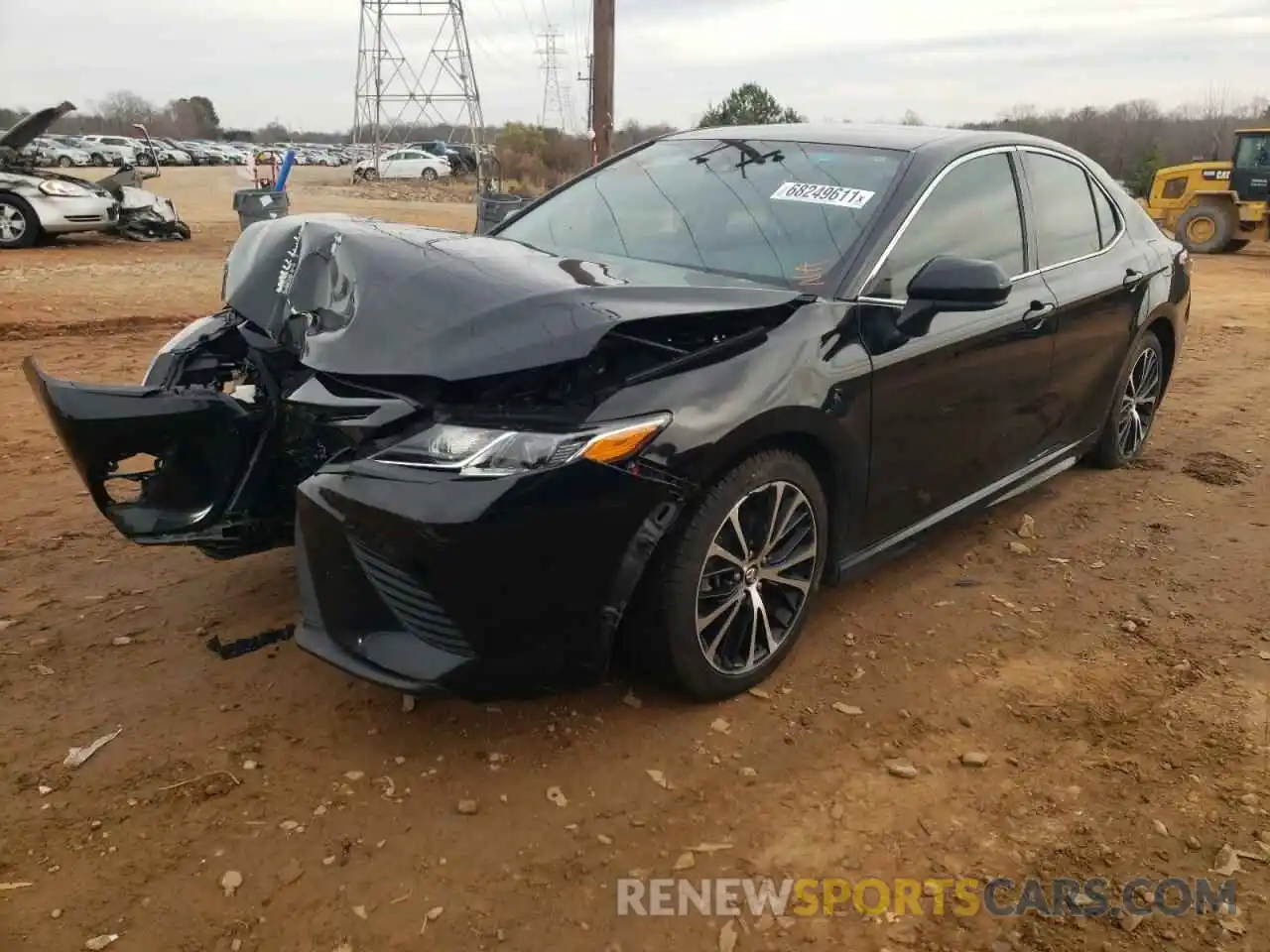 2 Photograph of a damaged car 4T1B11HK3KU193902 TOYOTA CAMRY 2019