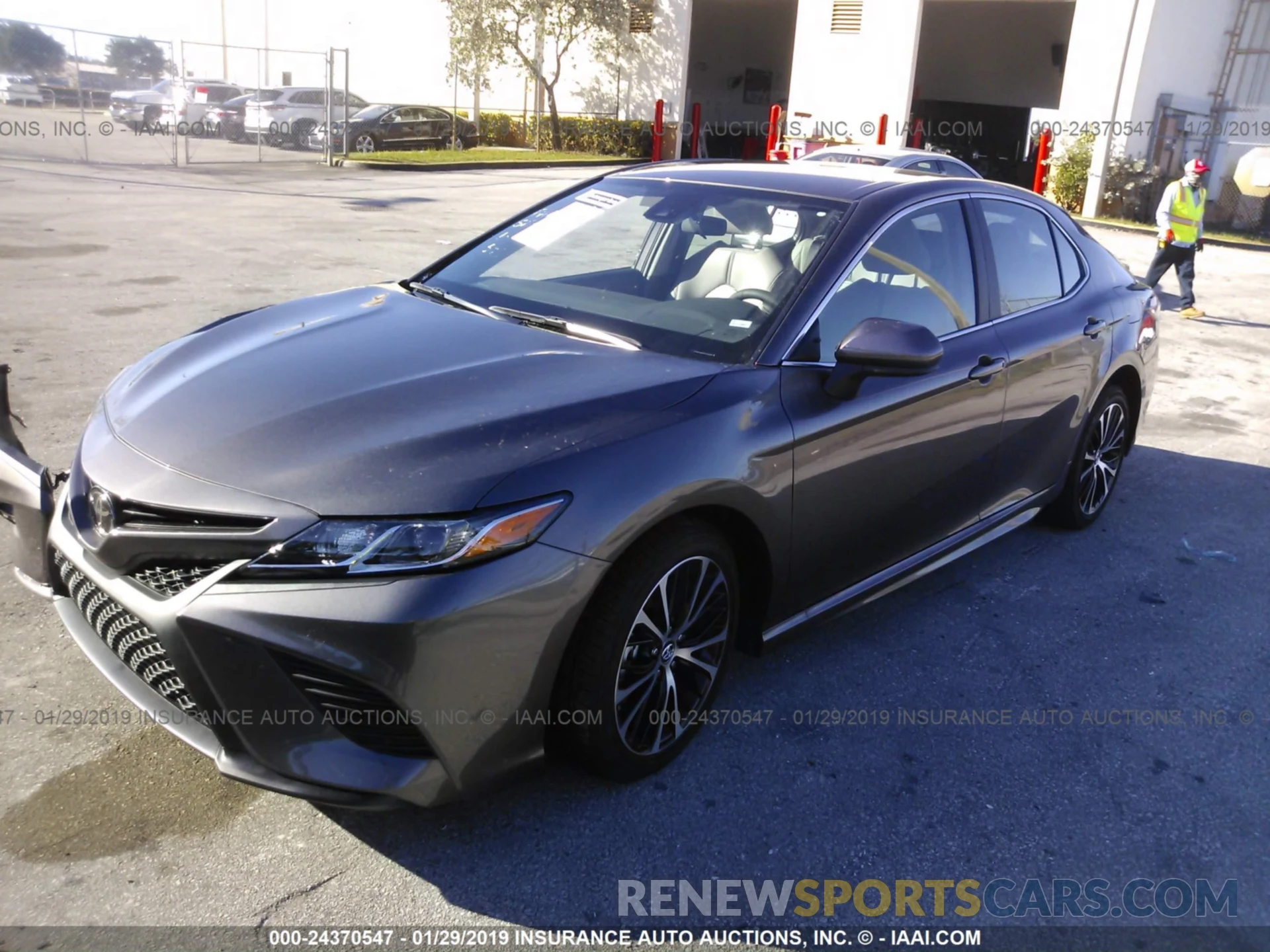 2 Photograph of a damaged car 4T1B11HK3KU194502 TOYOTA CAMRY 2019