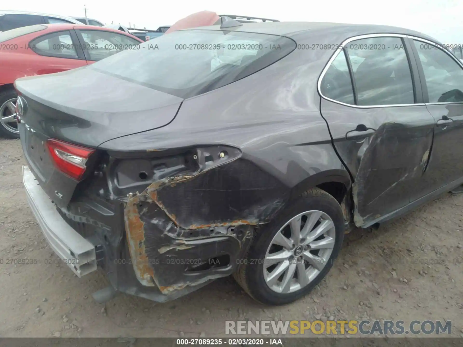 6 Photograph of a damaged car 4T1B11HK3KU194743 TOYOTA CAMRY 2019