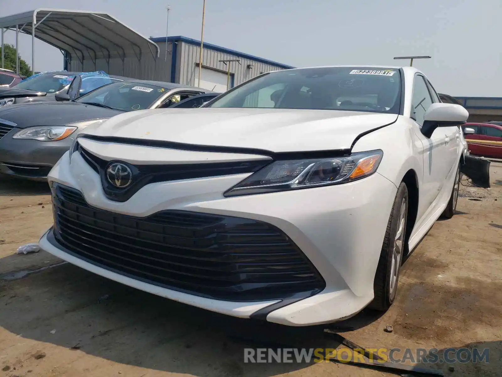 2 Photograph of a damaged car 4T1B11HK3KU195620 TOYOTA CAMRY 2019