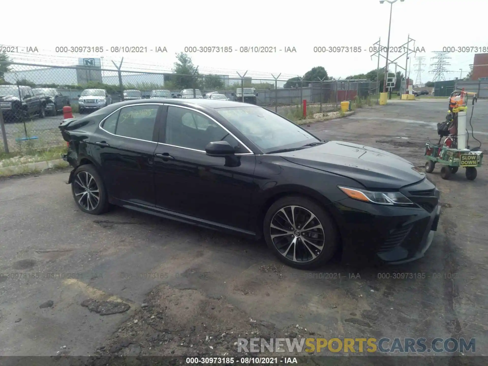 1 Photograph of a damaged car 4T1B11HK3KU196086 TOYOTA CAMRY 2019