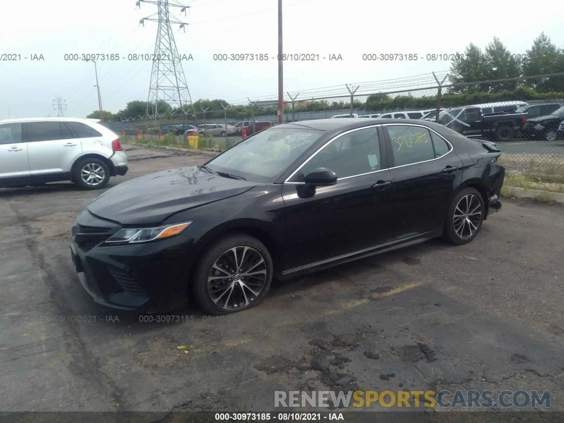 2 Photograph of a damaged car 4T1B11HK3KU196086 TOYOTA CAMRY 2019