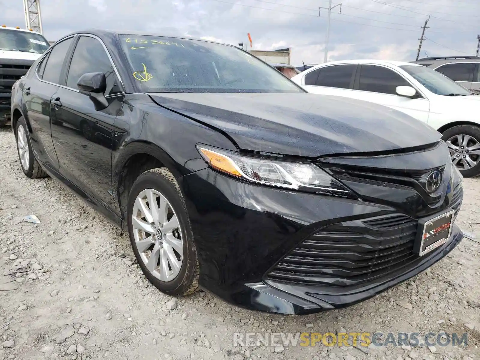 1 Photograph of a damaged car 4T1B11HK3KU196332 TOYOTA CAMRY 2019