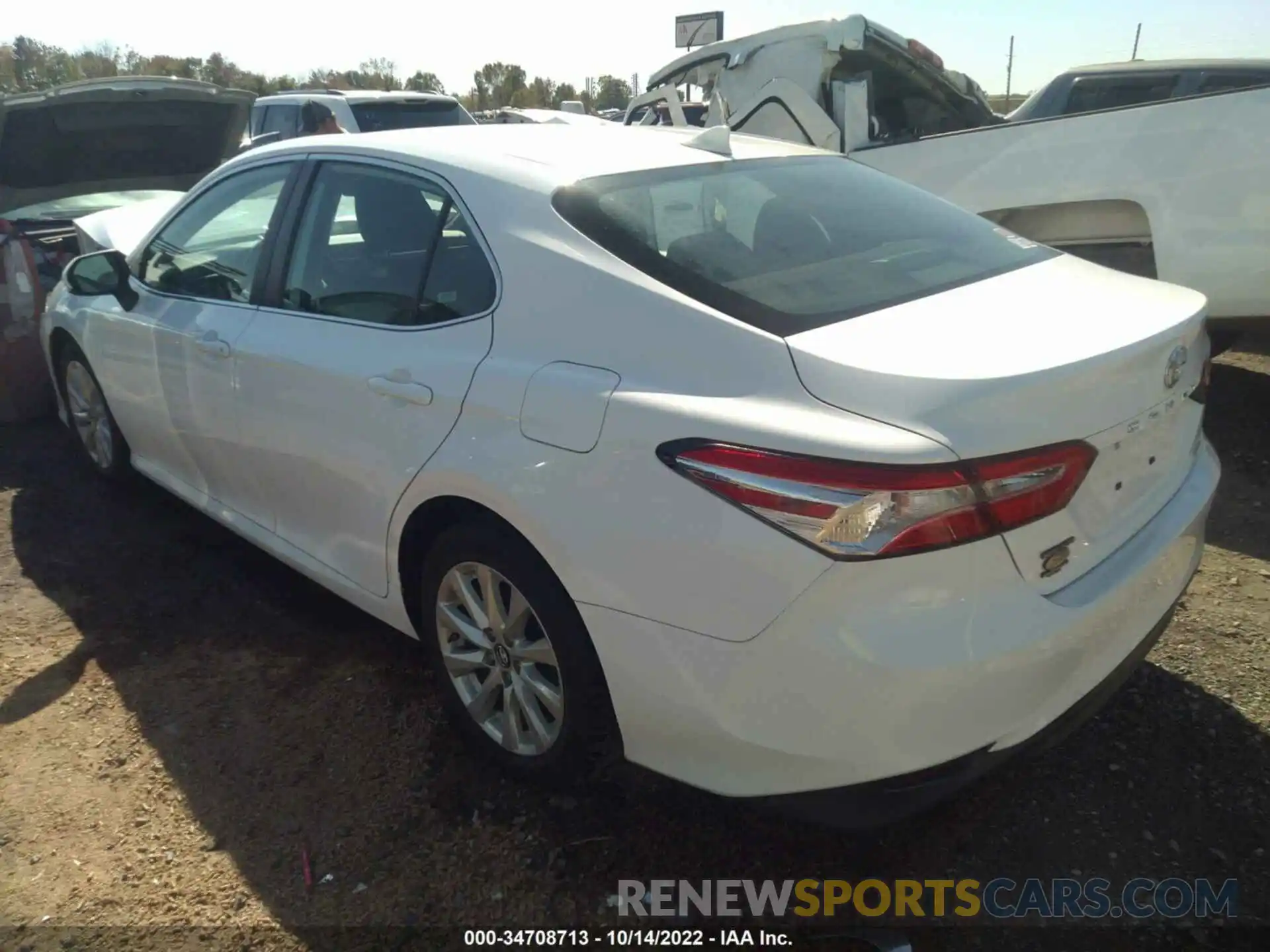 3 Photograph of a damaged car 4T1B11HK3KU196458 TOYOTA CAMRY 2019