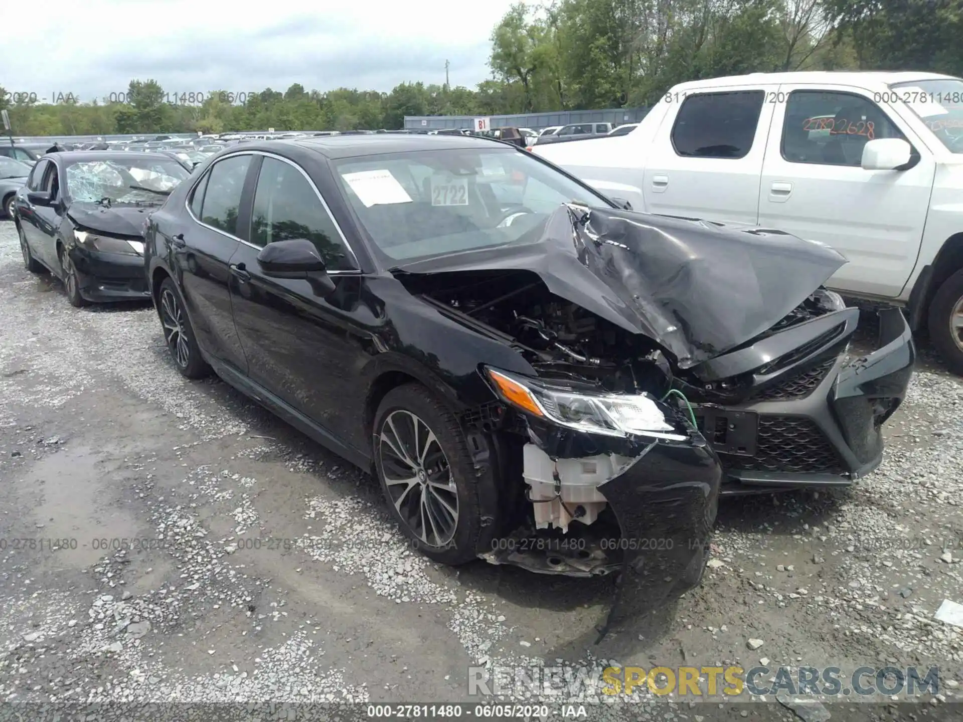 1 Photograph of a damaged car 4T1B11HK3KU196623 TOYOTA CAMRY 2019