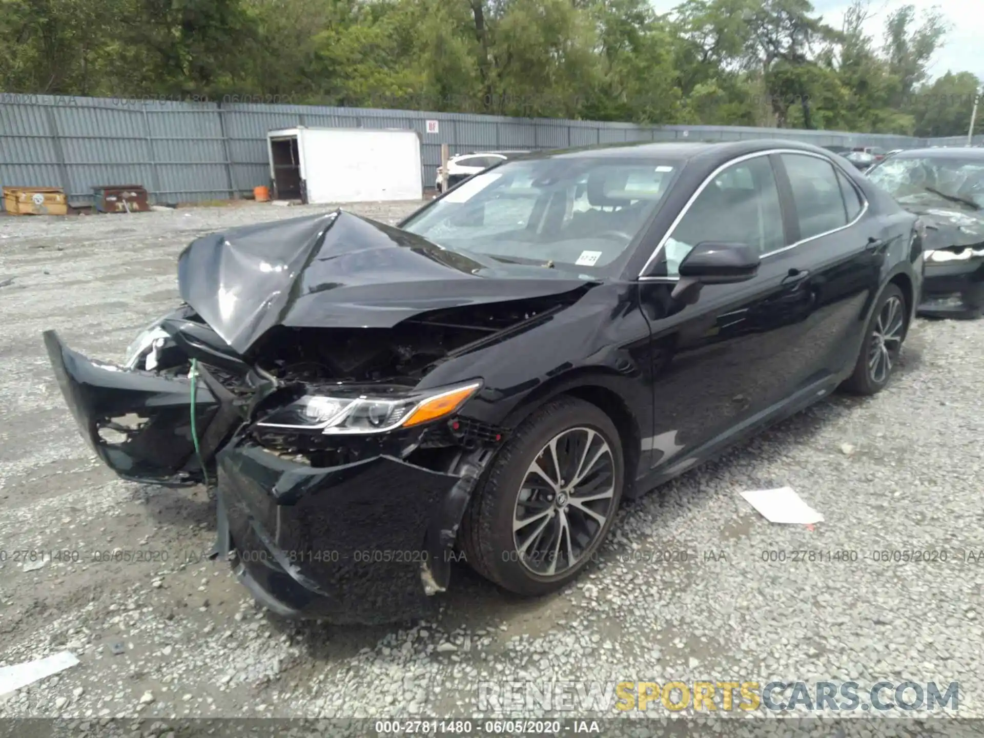 2 Photograph of a damaged car 4T1B11HK3KU196623 TOYOTA CAMRY 2019