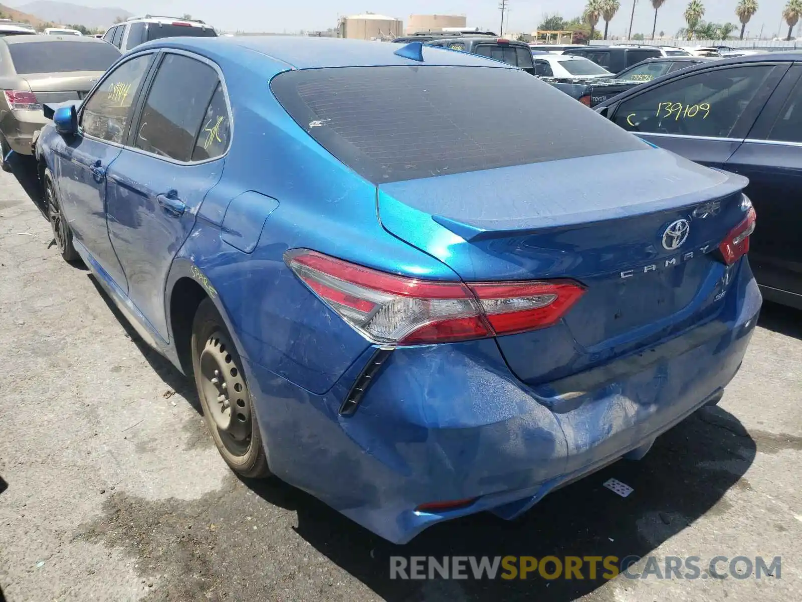 3 Photograph of a damaged car 4T1B11HK3KU196895 TOYOTA CAMRY 2019