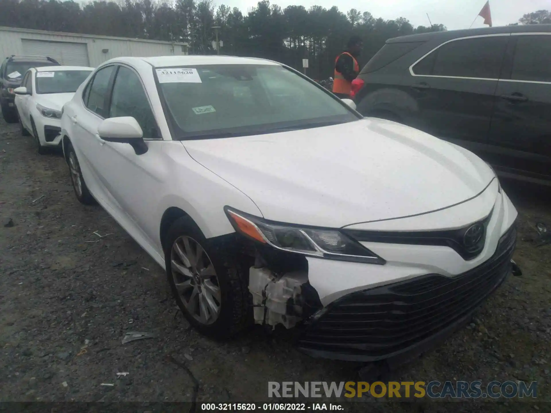 1 Photograph of a damaged car 4T1B11HK3KU197027 TOYOTA CAMRY 2019